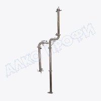 Самогонный аппарат ПРОИЗВОДИТЕЛЬ 1.5 на кубе ЛЮКС 36л