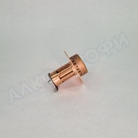 Тарелка 3" для колпачковой колонны медная