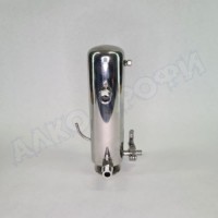 Дефлегматор с узлом отбора 3" выход 1/4 через кламп 1"